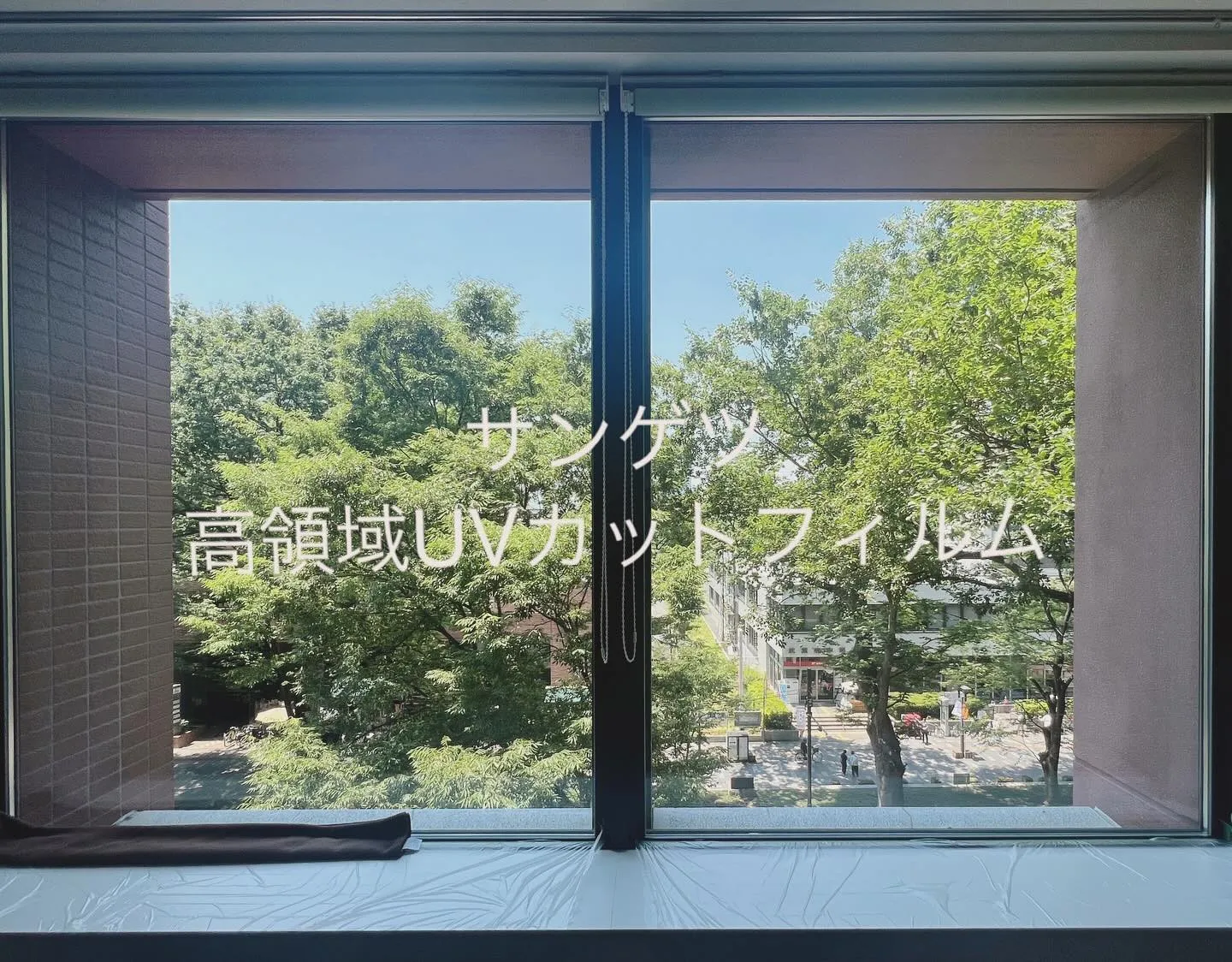 日焼けの悩みも窓ガラスフィルムで解決です‼︎